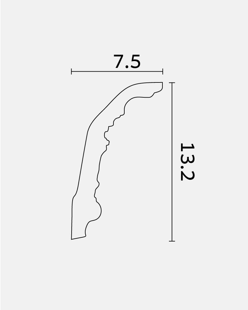 קרניז פוליאוריטן פרחוני 11303
