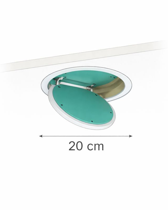 פתח שירות לגבס עגול | קוטר 20 ס"מ