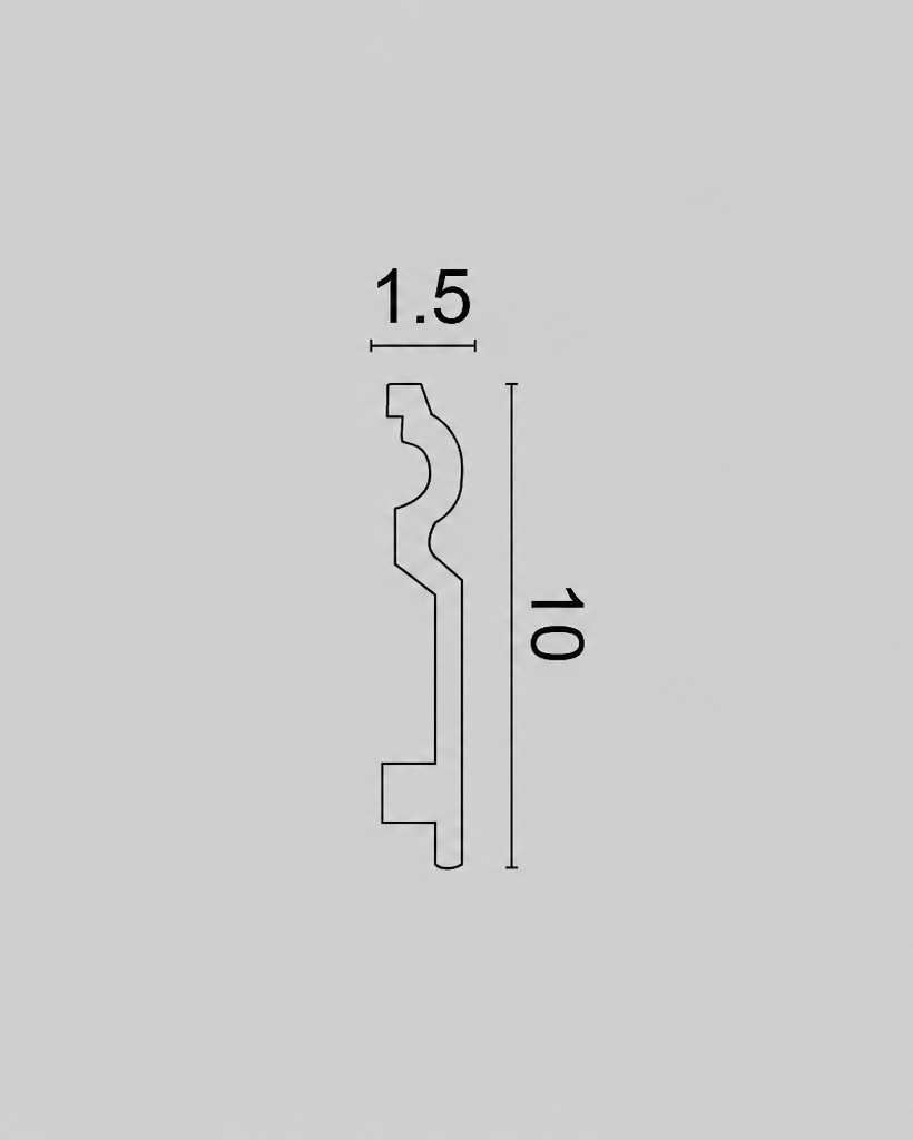 פנל רצפה פולימר שחור SP-980B