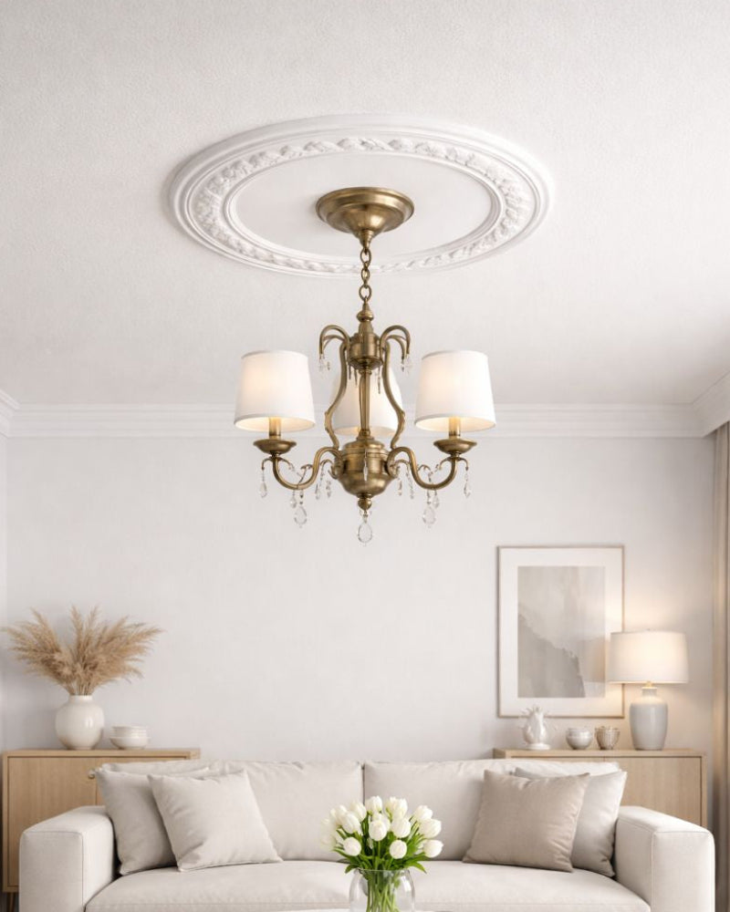 רוזטה פוליאוריטן בעיצוב מקומר