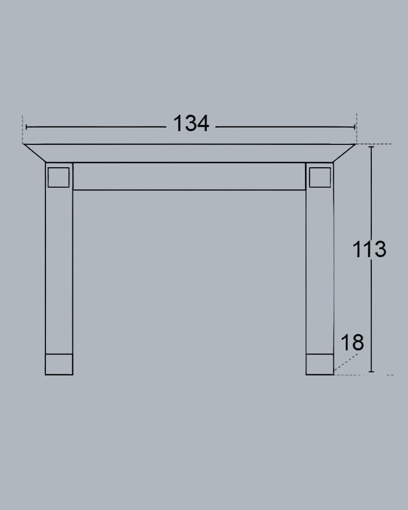 חיפוי קמין בסגנון רומאי