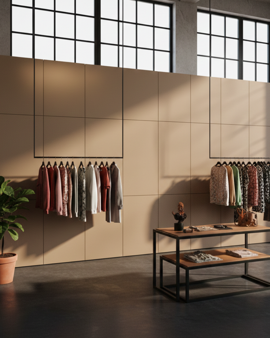 חיפוי קיר פורניר חלק