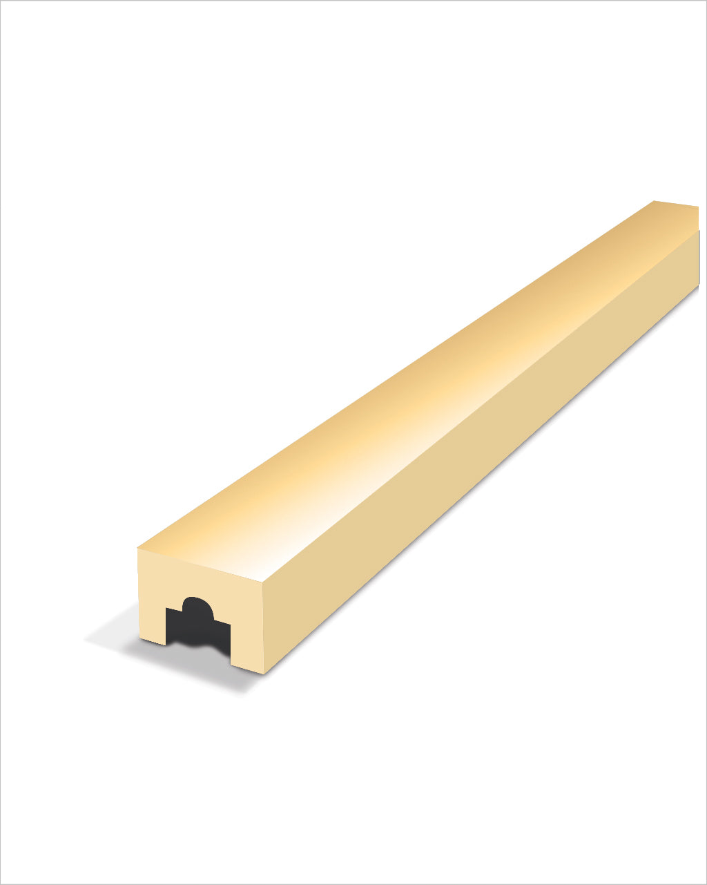 פרופיל אלומיניום 10X15