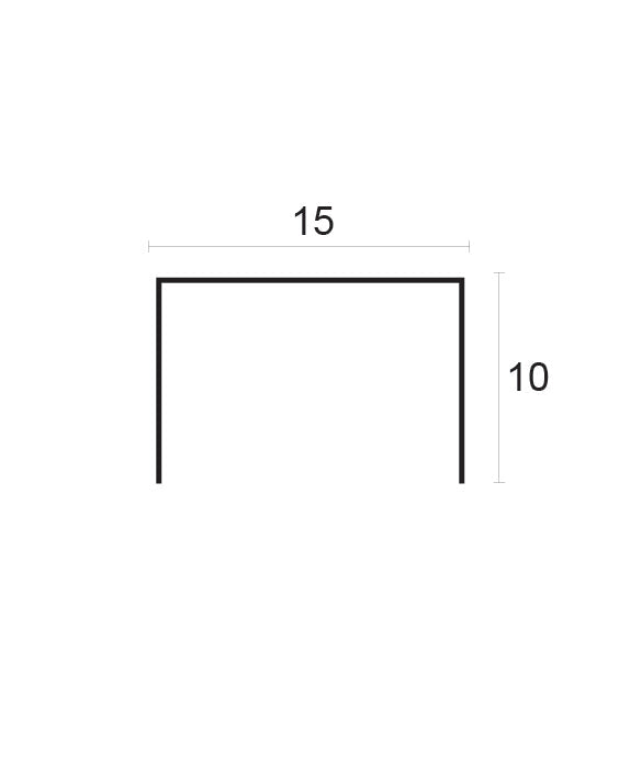 פרופיל נירוסטה לניתוק NR-212