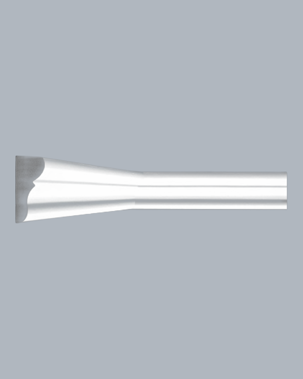 סרגל מסגרת קיר פוליאוריטן קימורים עדינים