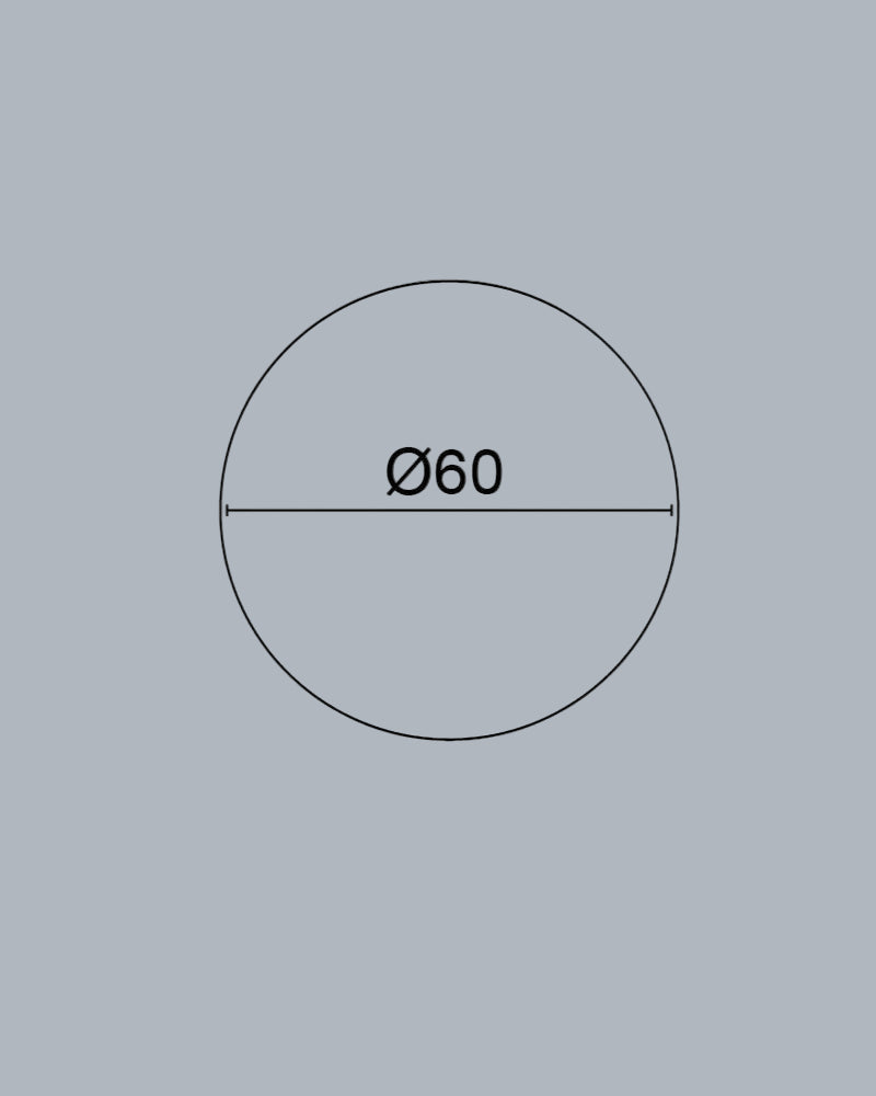 רוזטה פוליסטרין סגנון צמה עגולה