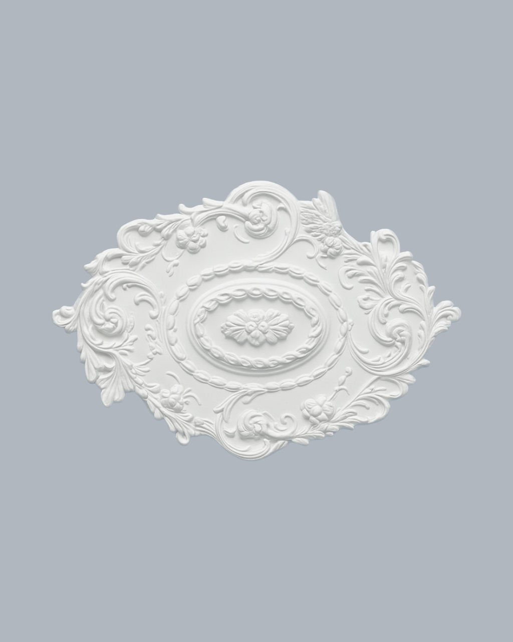 רוזטה פוליאוריטן בעיצוב קלאסי רומנטי