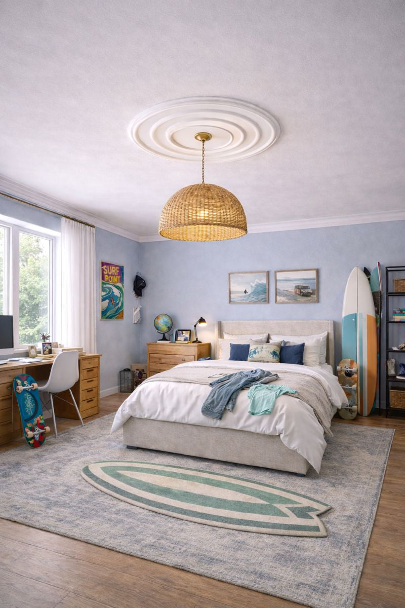 רוזטה פוליאוריטן בעיצוב טבעות מדורגות