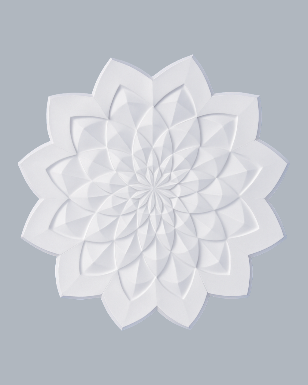 רוזטה פוליסטרין סגנון פרח השמש