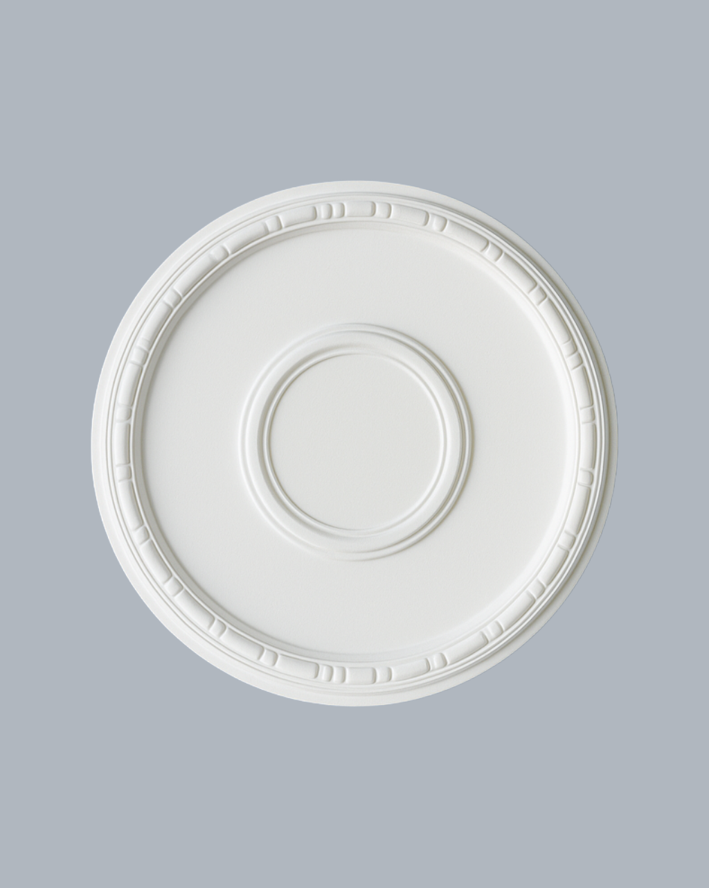 רוזטה פוליאוריטן בעיצוב חרוזים עדין