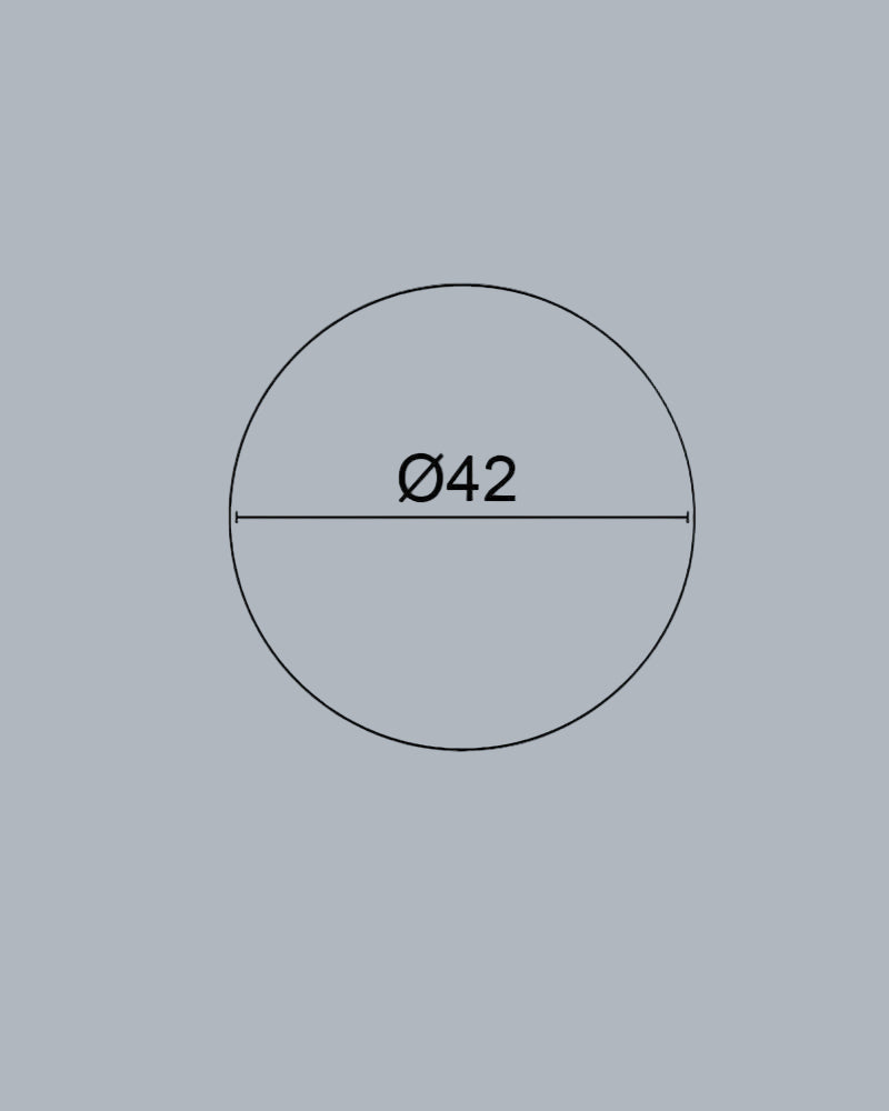 רוזטה פוליאוריטן בעיצוב חרוזים עדין