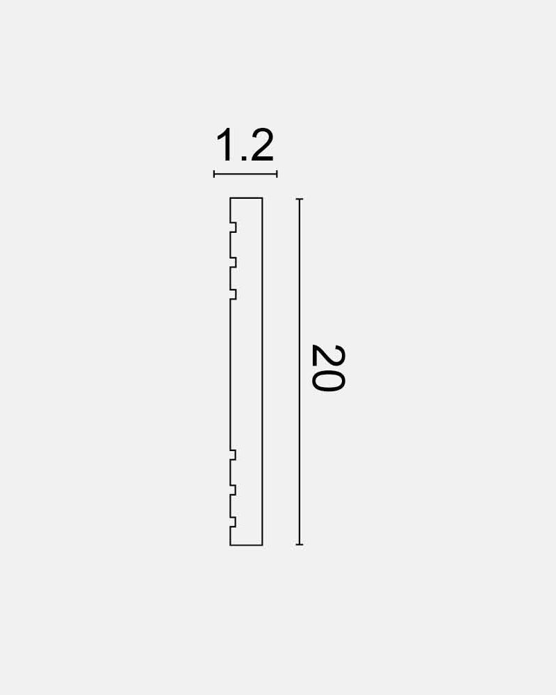 פנל רצפה פולימר פלס SP-2050