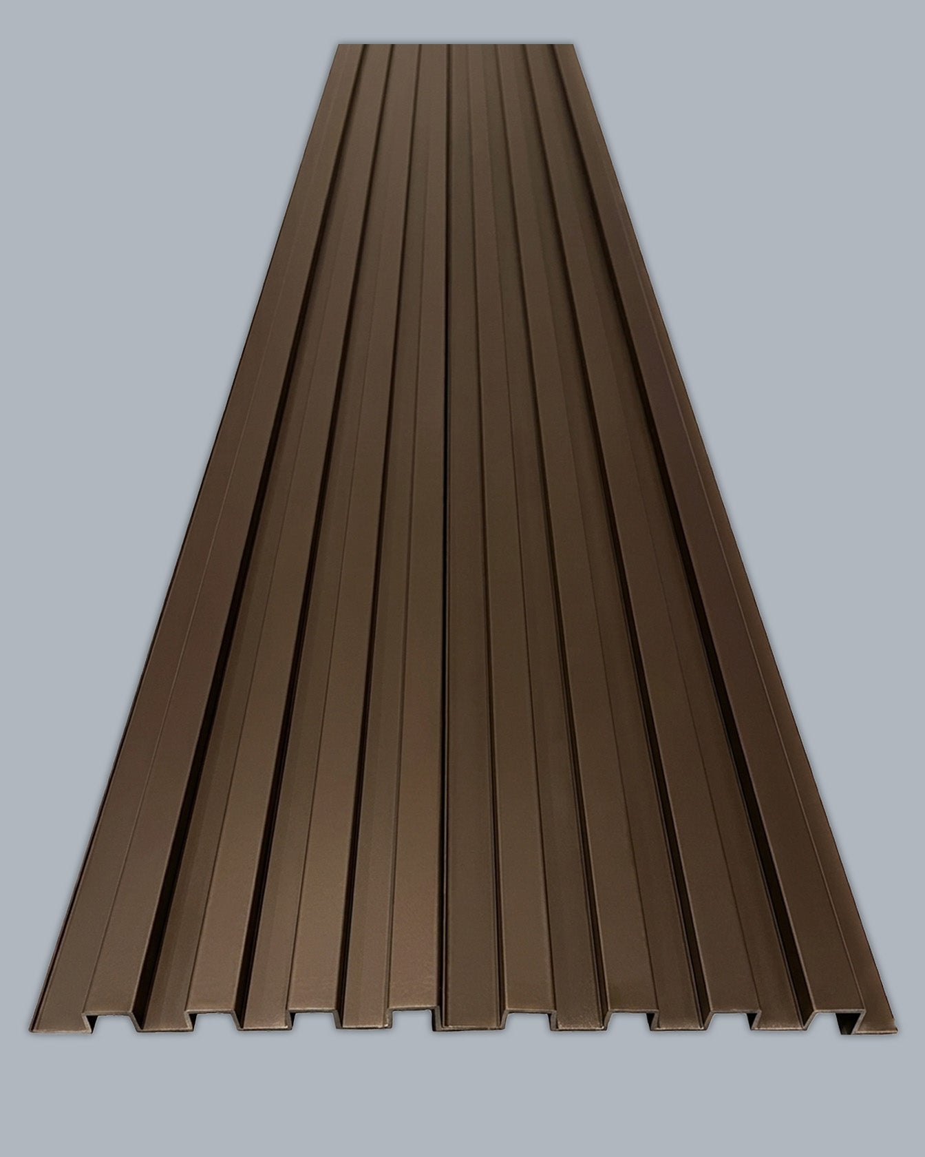 חיפוי קיר אלומיניום חום