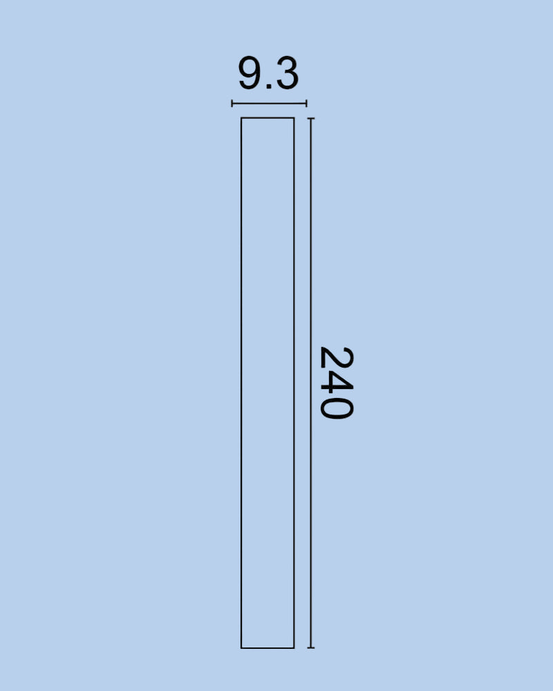 סרגל מסגרת לדלת דגם מינימליסטי WHK-10