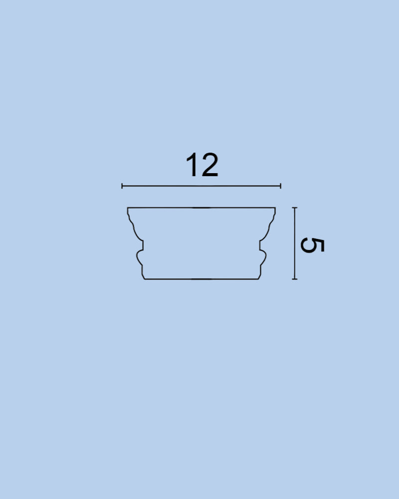 ראש מסגרת לדלת דגם אצילי WHK-8