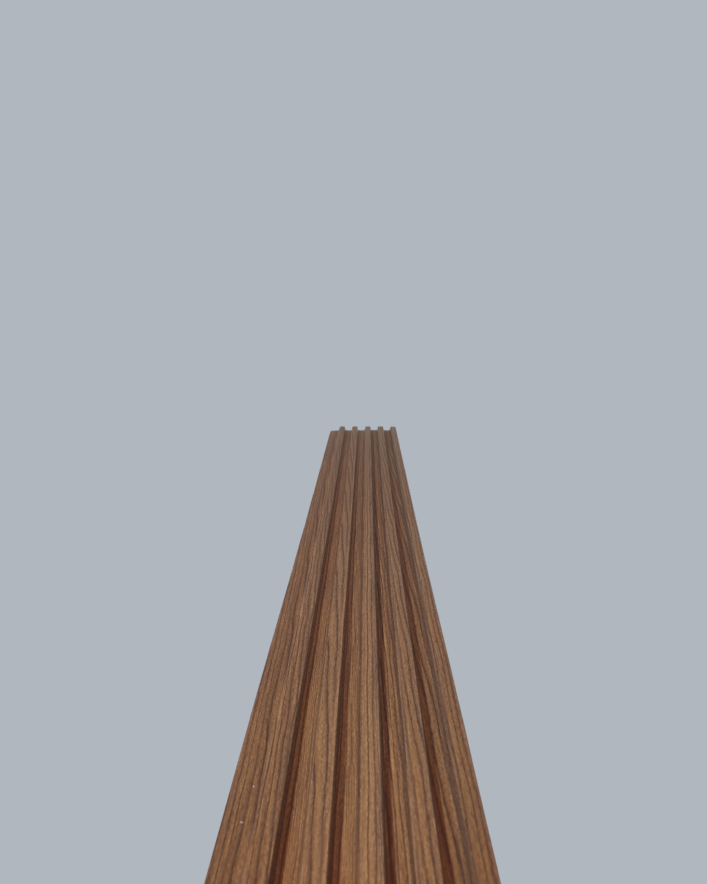 חיפוי קיר פסים בגוון אגוז-וונגה כהה