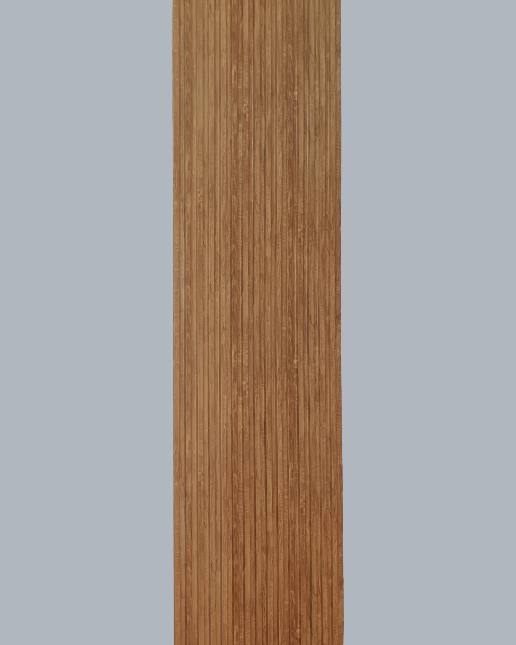 חיפוי קיר פסים צבע עץ טבעי