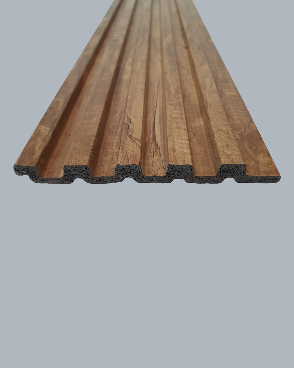 חיפוי קיר פסים צבע עץ טבעי