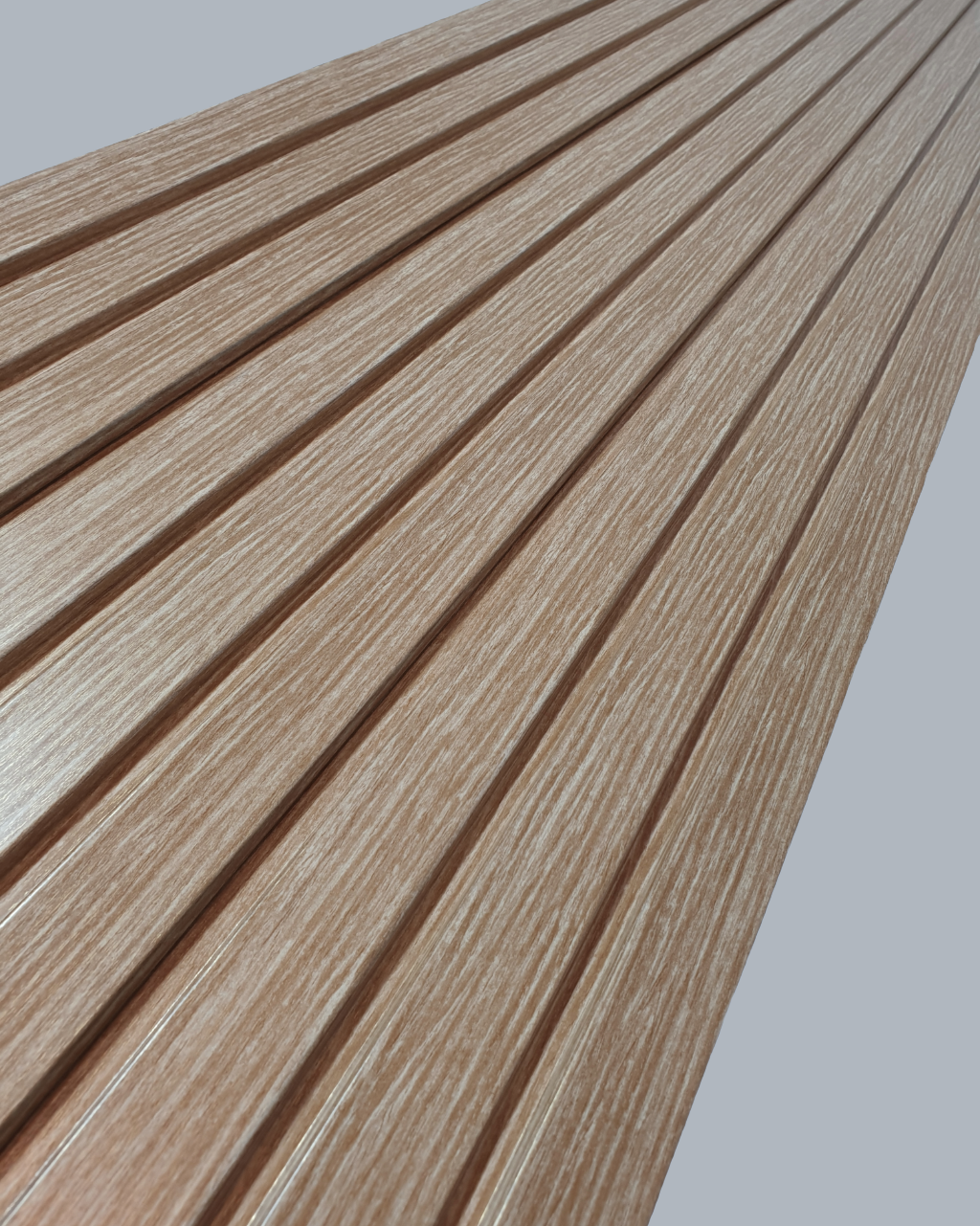 חיפוי קיר פסים דמוי עץ אלון טבעי WP-12