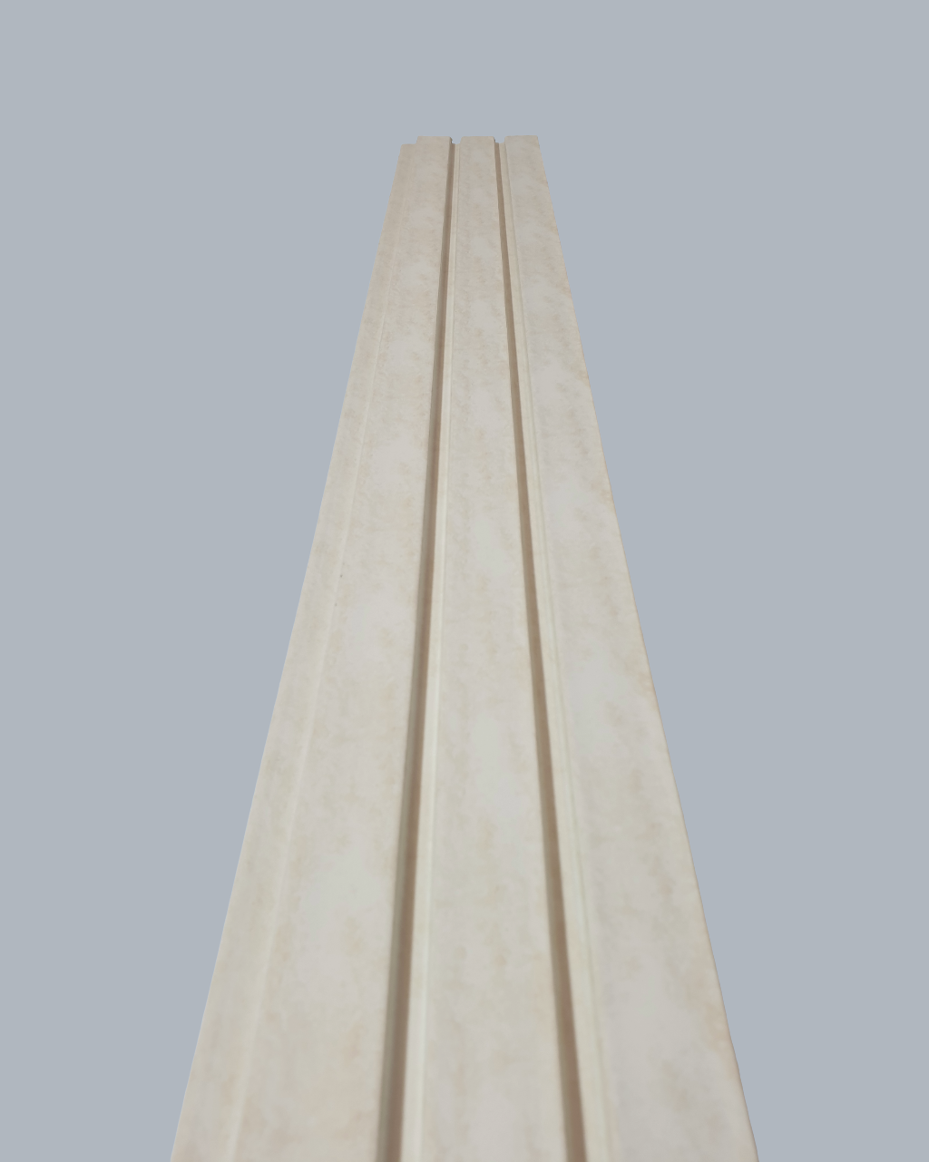 חיפוי קיר פסים צבע שמנת רך