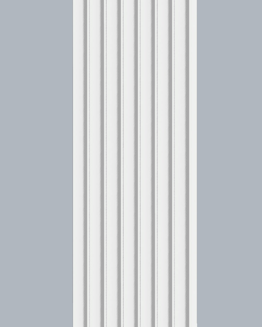 חיפוי קיר פסים גוון לבן WP-240