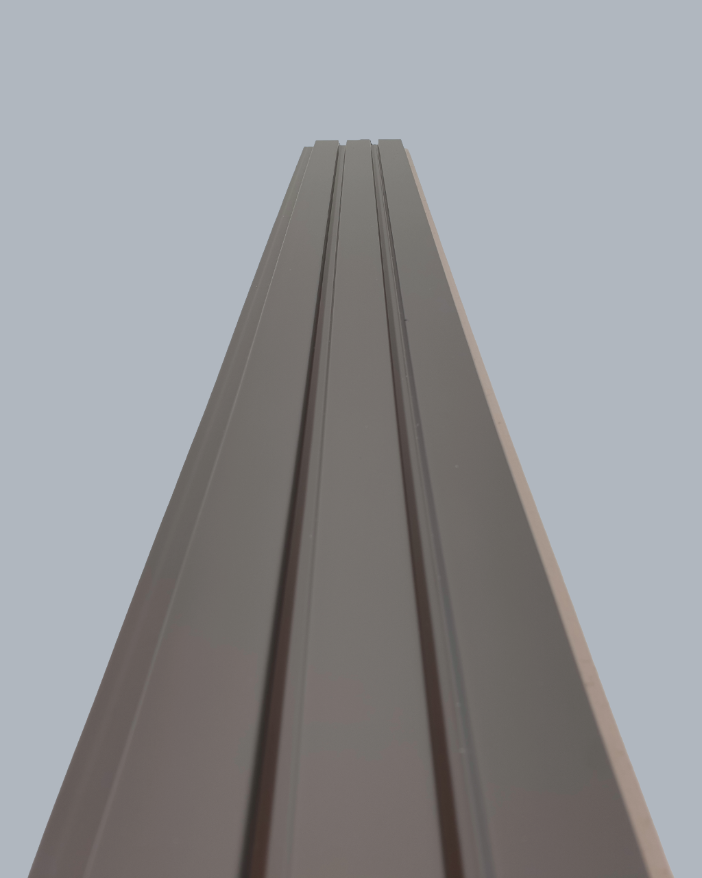 חיפוי קיר פסים צבע אפור כהה