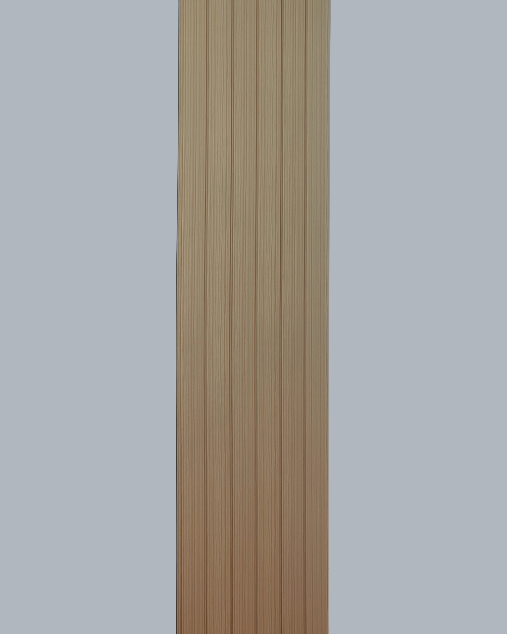 חיפוי קיר פסים דמוי עץ בהיר