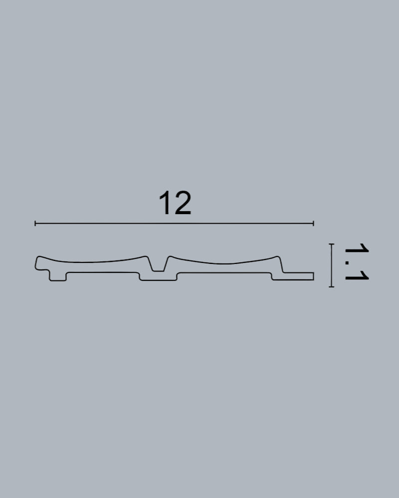 חיפוי קיר פסים דמוי עץ עם פסים שחורים