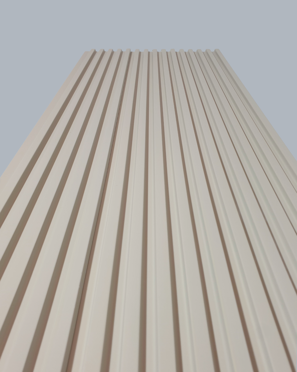 חיפוי קיר פסים צבע שמנת