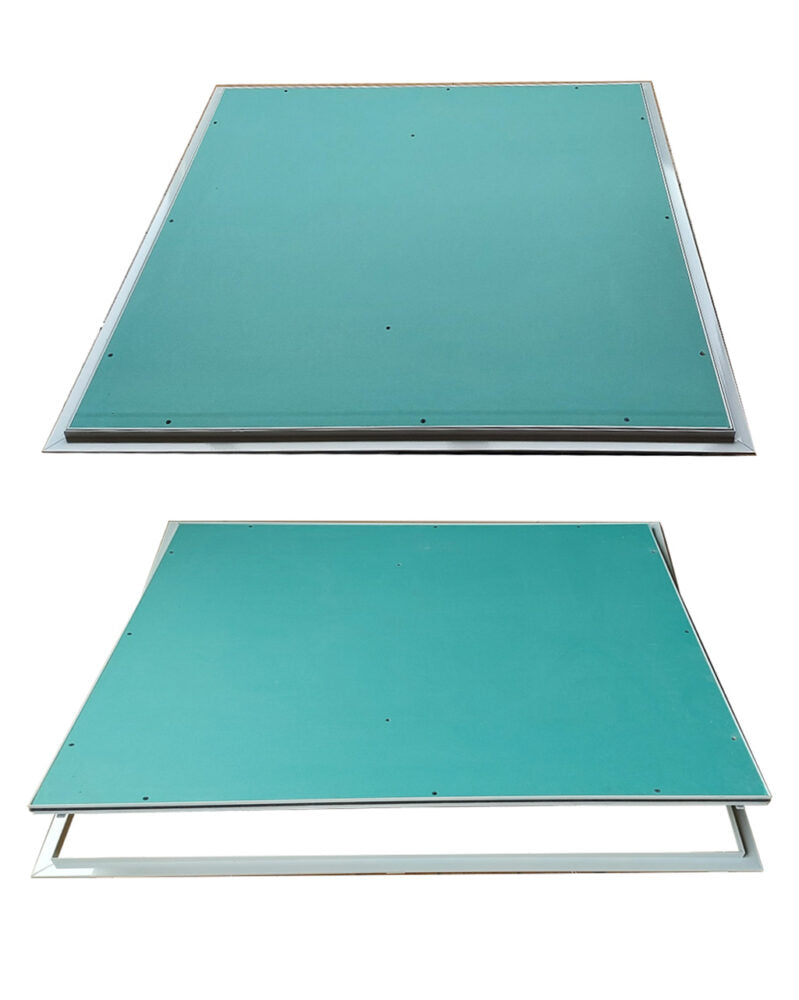 פתח שירות לגבס מלבני אלומיניום | 120/120