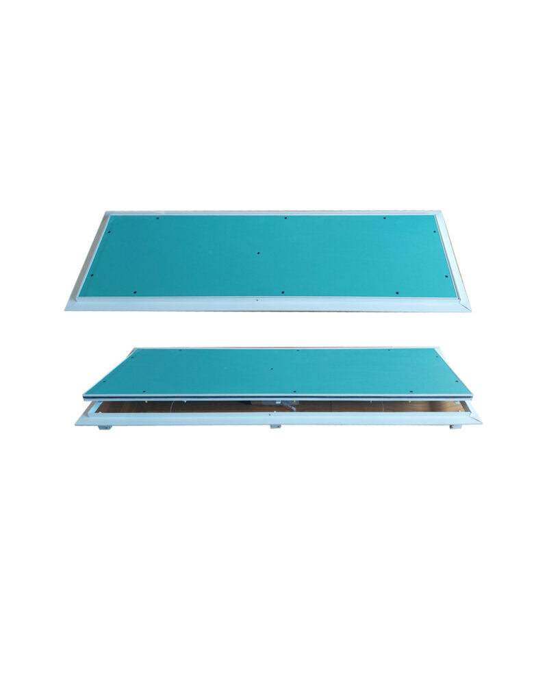 פתח שירות לגבס מלבני אלומיניום | 30/60