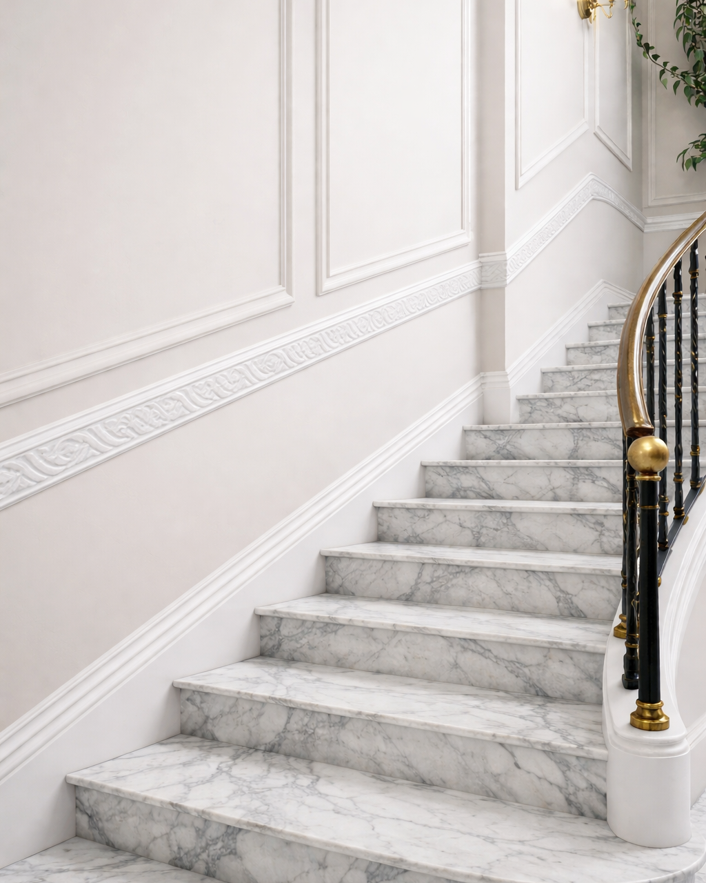 סרגל מסגרת קיר פוליסטרין בדימוי קשתות