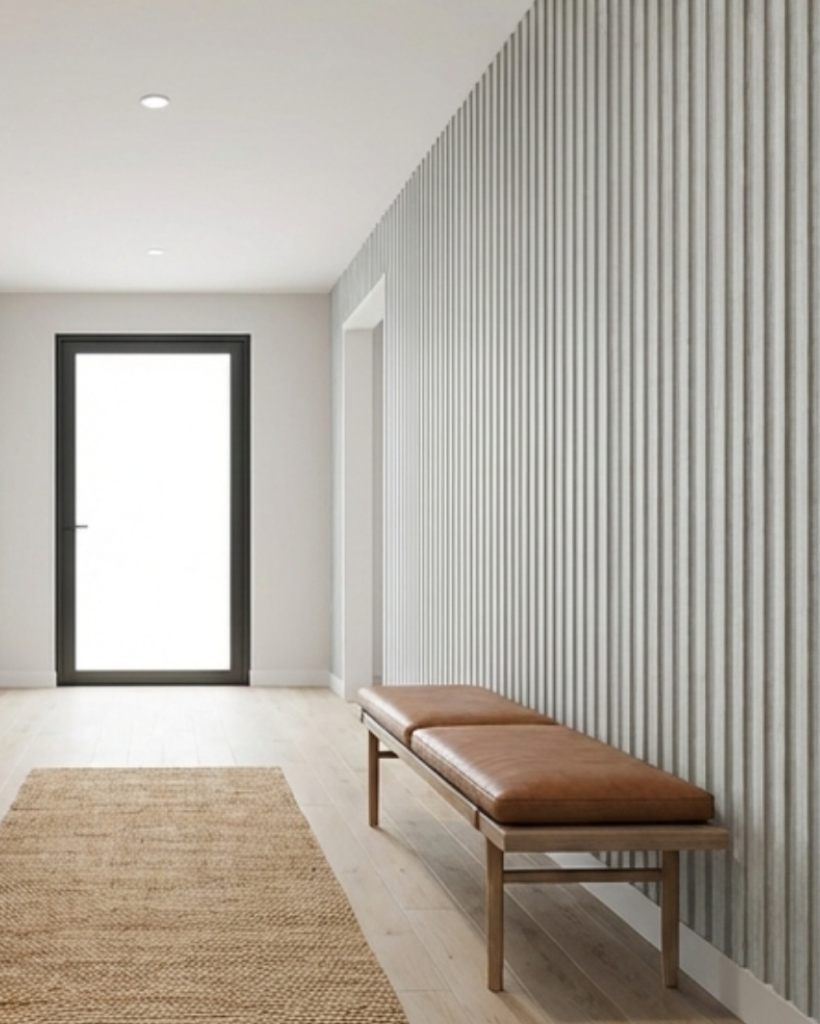 חיפוי קיר פורניר פסים