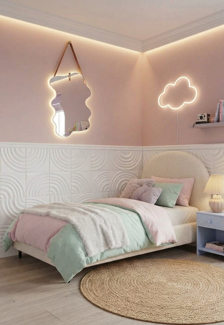 חיפוי קיר תלת ממד דגם קשתות Stucco