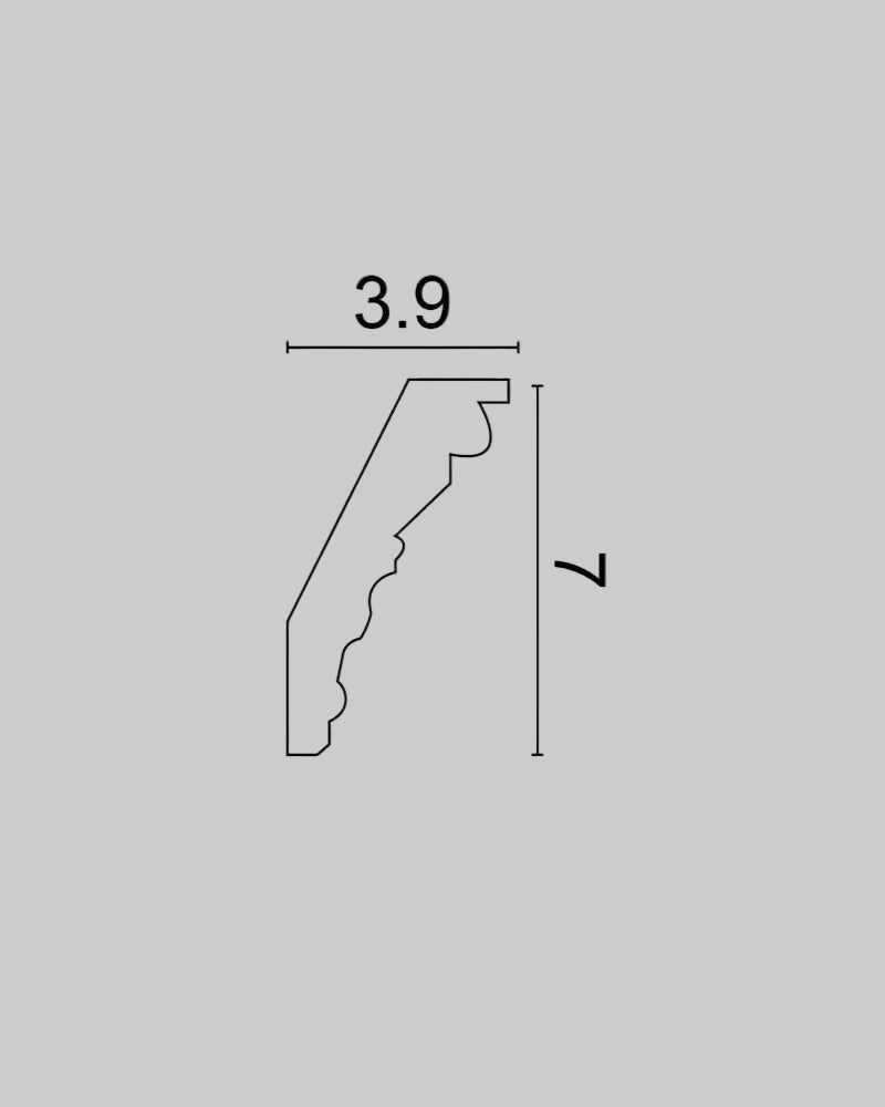 קרניז פוליאוריטן בסגנון ניאו קלאסי C-290