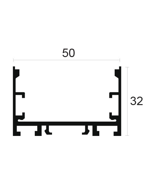 פרופיל תאורה קו מודגש AL3250