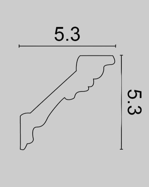 קרניז פוליסטירן שרשת פרחים