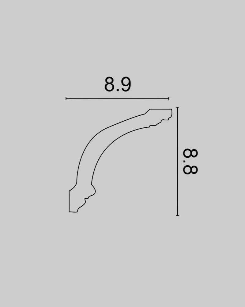 קרניז פוליאוריטן בדימוי פס עליון