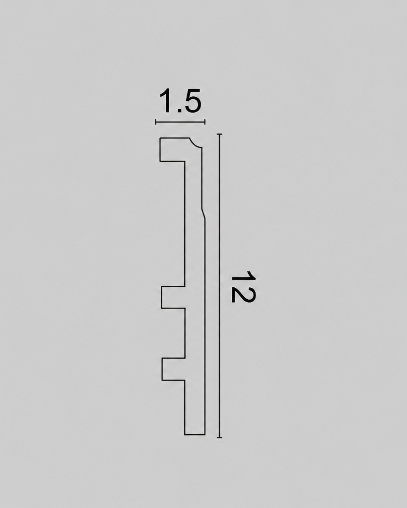 פנל רצפה פולימר צבע שחור SP-977