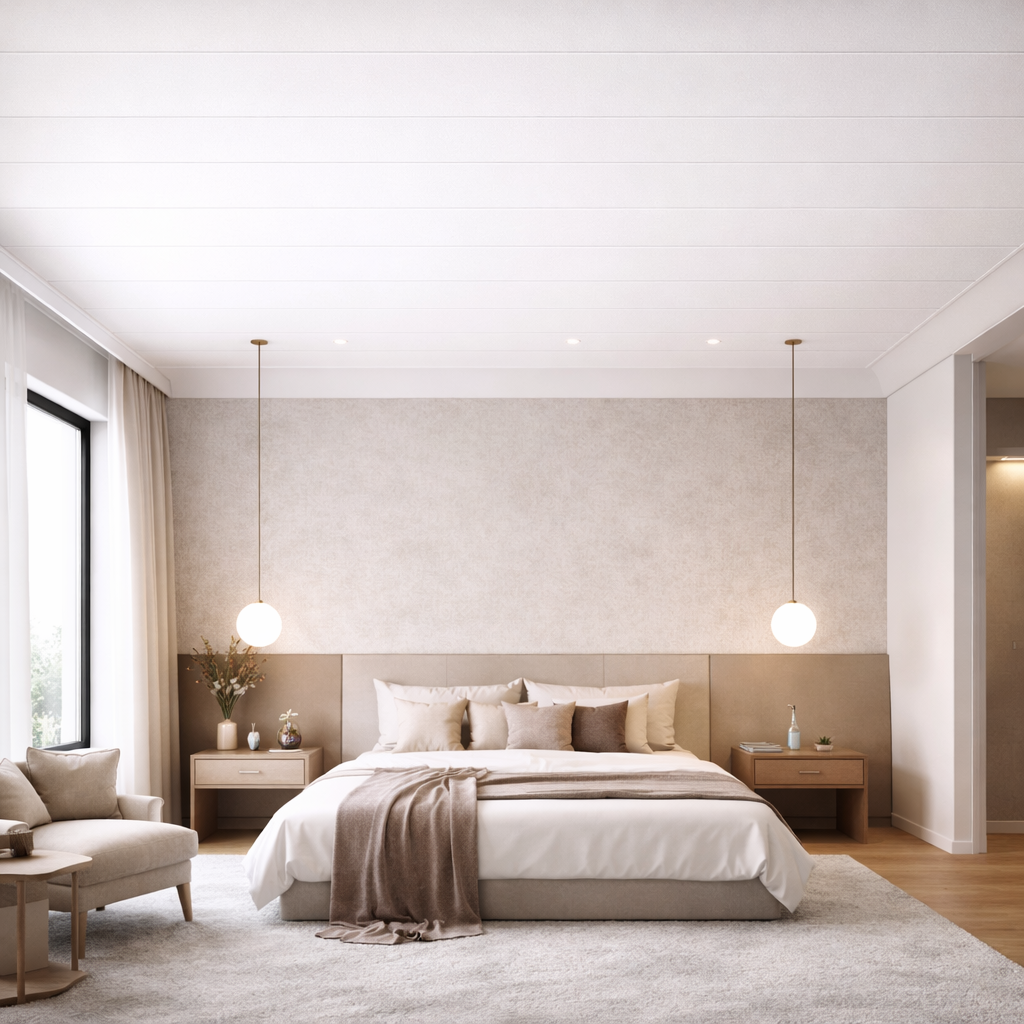 חיפוי תקרה פוליסטרין דגם קווים