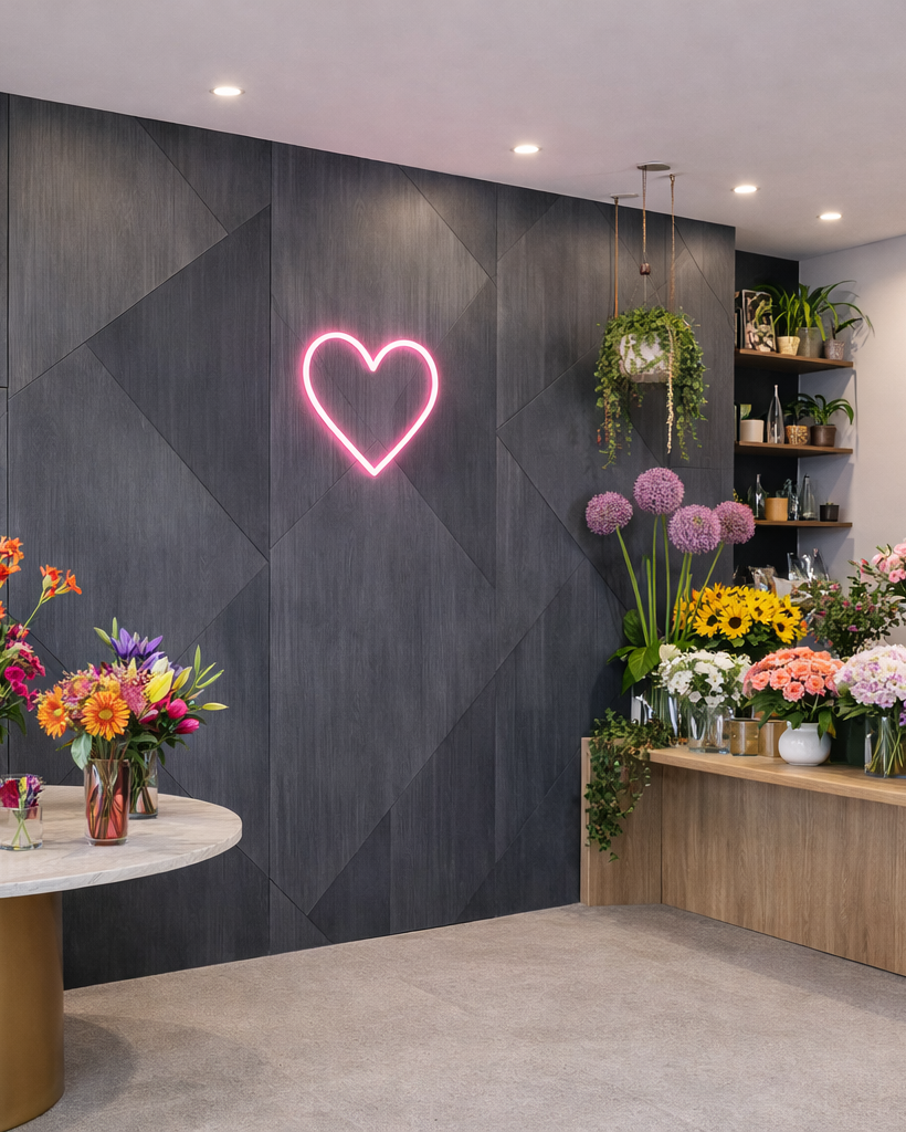 חיפוי קיר פורניר חלק