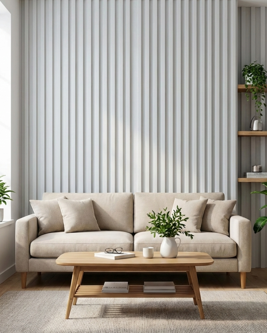 חיפוי קיר פורניר פסים