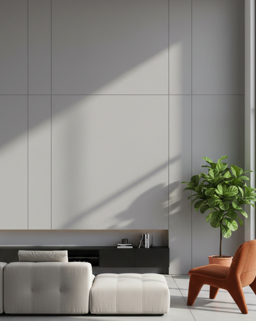 חיפוי קיר פורניר חלק