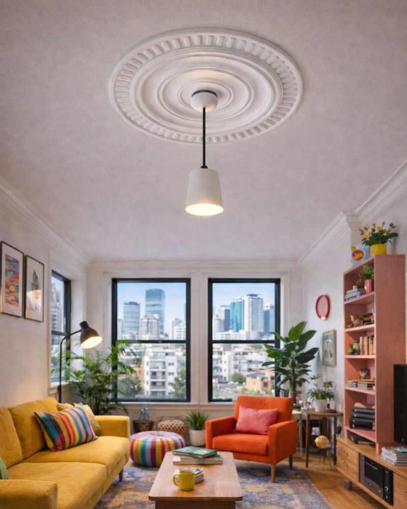 רוזטה פוליסטרין סגנון עכשווי