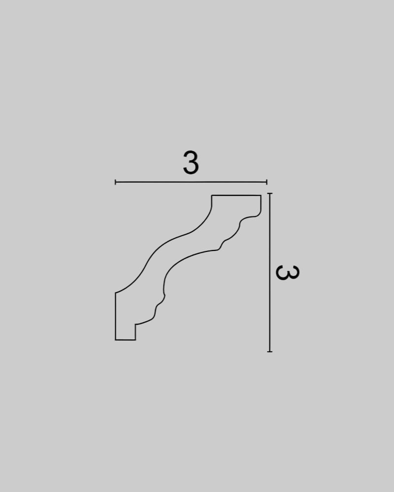 קרניז פוליסטירן במראה נקי