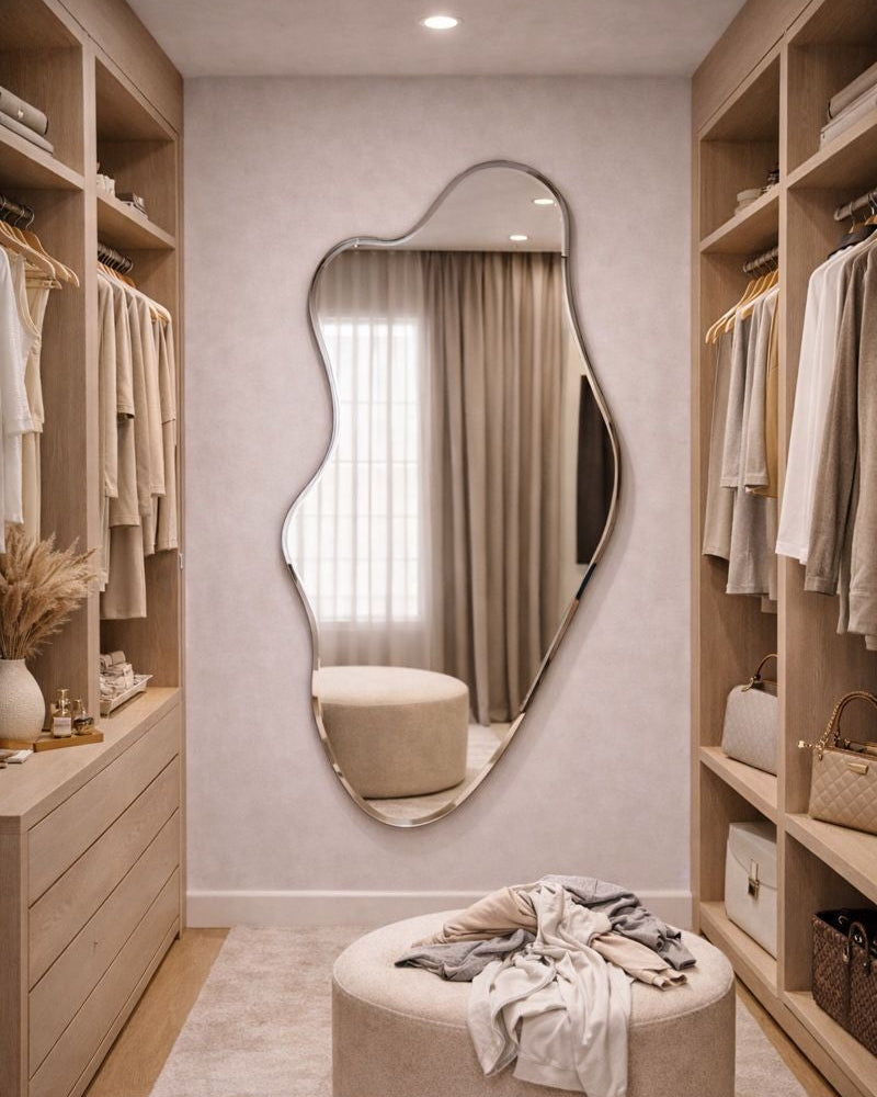 מראת קיר מעוצבת בסטייל עכשווי