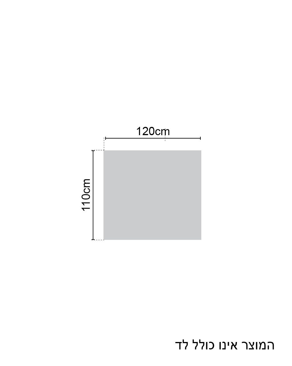 מראת קיר בסגנון ריבוע