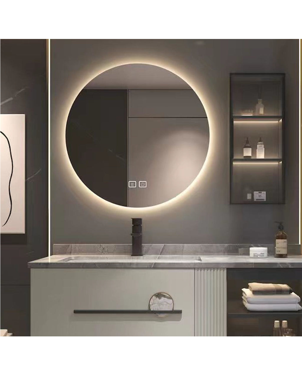 מראת קיר עגולה