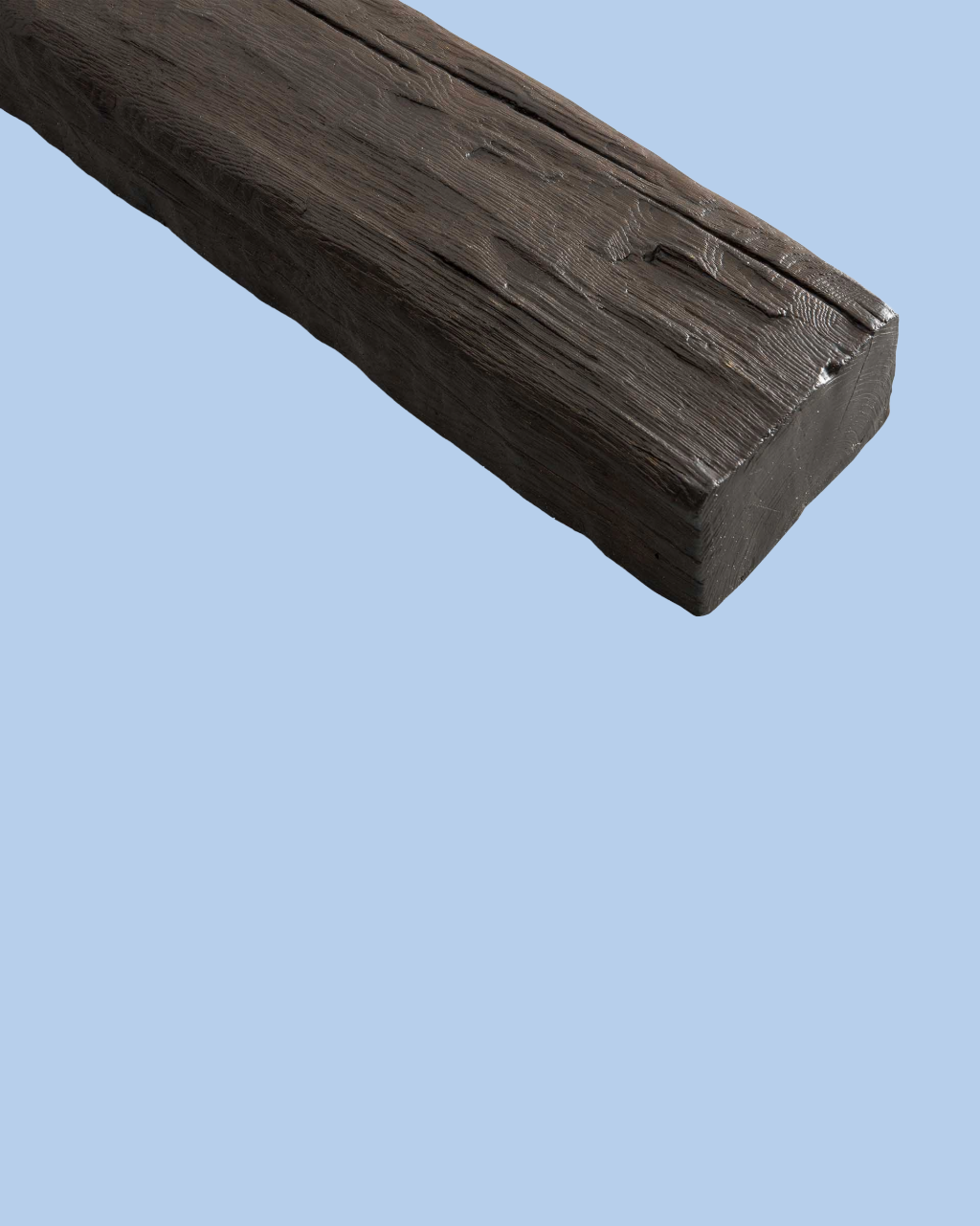 קורה דמוי עץ כפרי בצבע חום עמוק 20/13