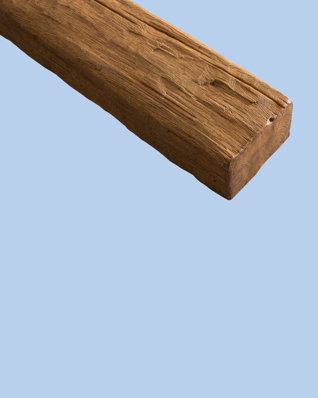 קורה דמוי עץ כפרי בצבע חום עתיק 20/13